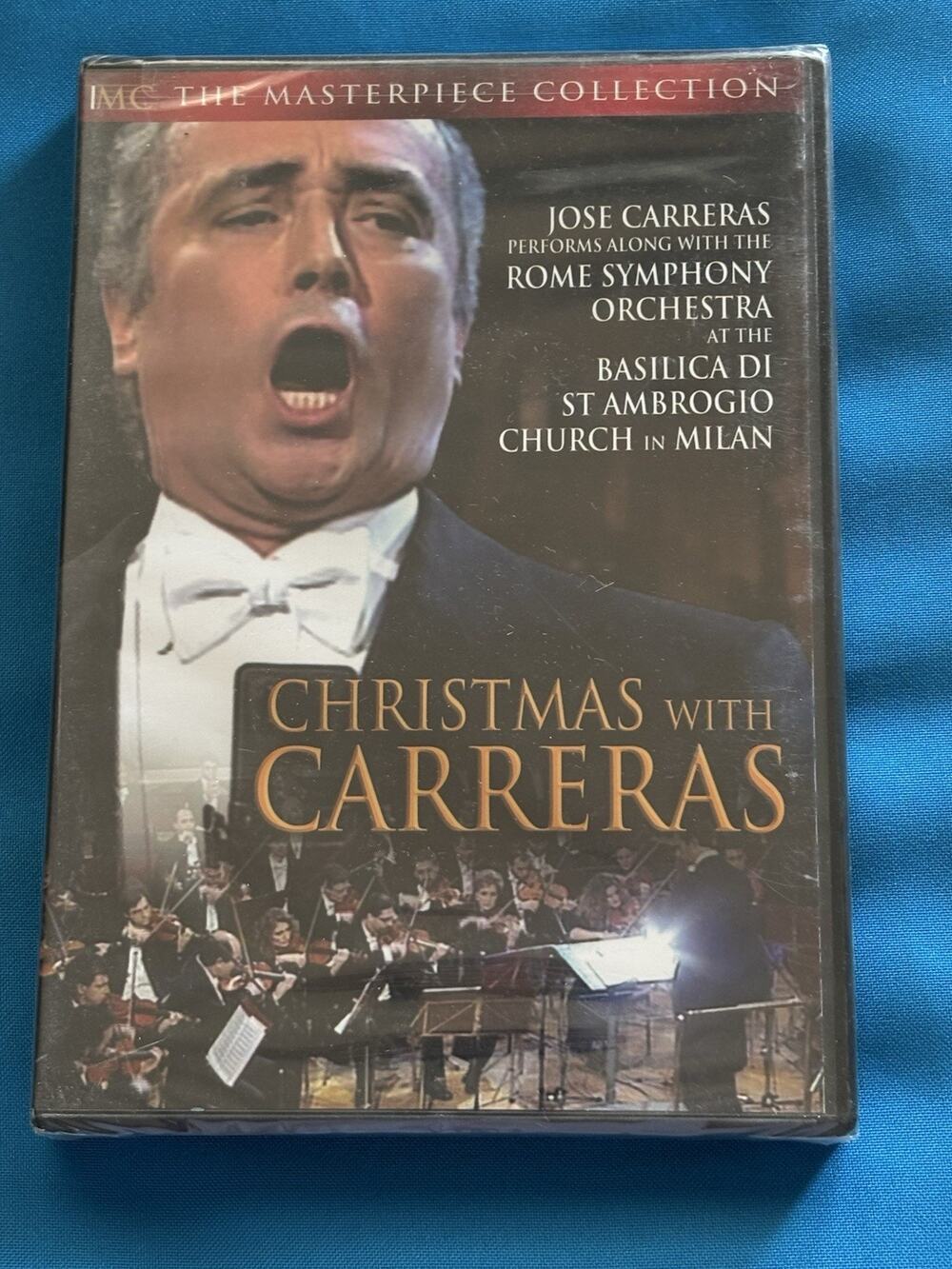 José Carreras - Christmas Concert (DVD, 2004) NEW Rome Symphony Orchestra Milan